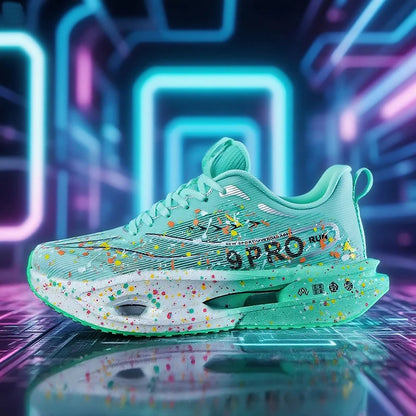 New Soft Sole Cushioning Men's Running Shoes for Women High-quality Road Jogging Shoes Light Comfy Sneakers Reflective Night Run