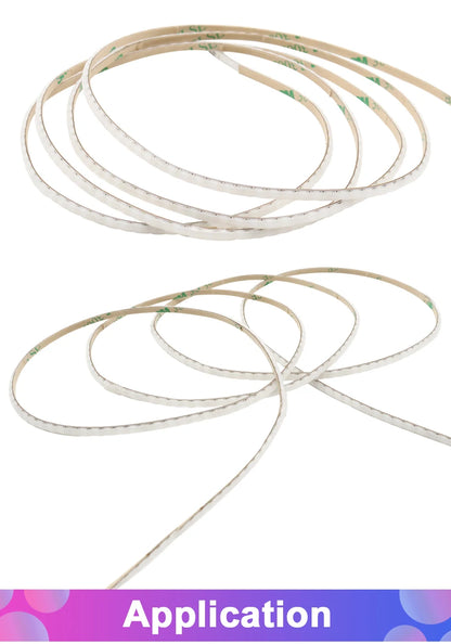 3mm 5mm 5V WS2812B Addressable COB LED Strip Individually IC RGB Flexible LED Strip High Density Dream Color LED Tape