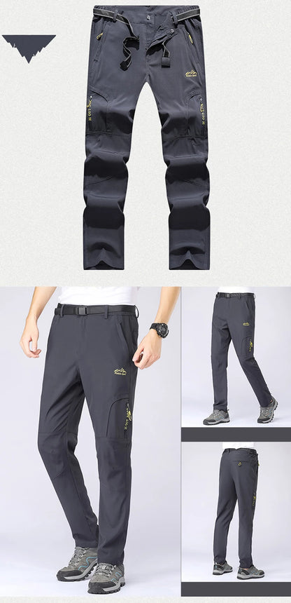 XL-5XL Lightweight Thin Summer Pants for Men Sweatpants Stretch Quick Dry Trousers Men Hiking Camping Men's Pants Joggers Summer.