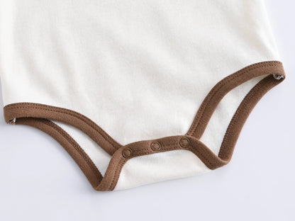 Kavkas 3 Teile/los Baby Body 100% Baumwolle Lion Print 3M 6M 9M 12M Neugeborene Mädchen Kleidung Sommer Körper Kleidung.