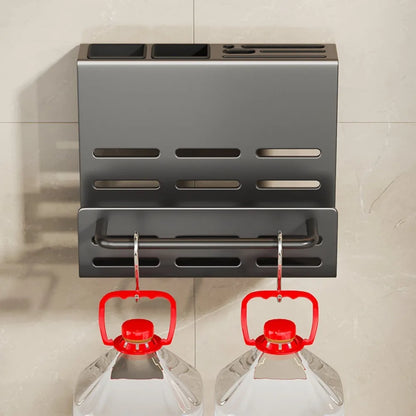 Loch freier multifunktion aler Zahnbürsten halter Bad Rasiermesser Haarkamm Zahnbürste Lager regal Wand zubehör