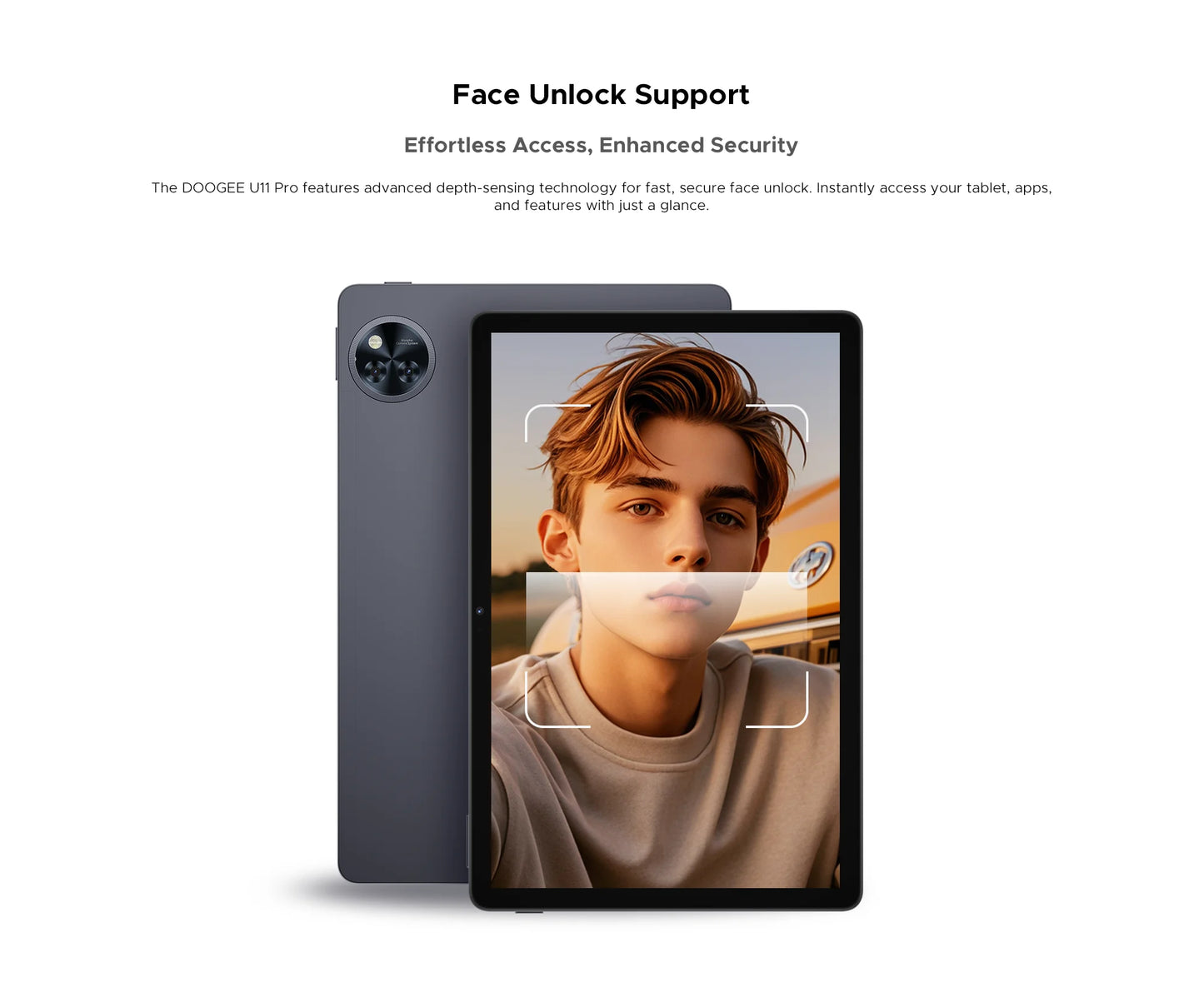 Global Version Doogee U11 Pro Android 15 Tablet Pc 11 Inch Ultra-Clear 90Hz Display 30Gb(6+24) 256Gb 8580Mah Battery Tablet