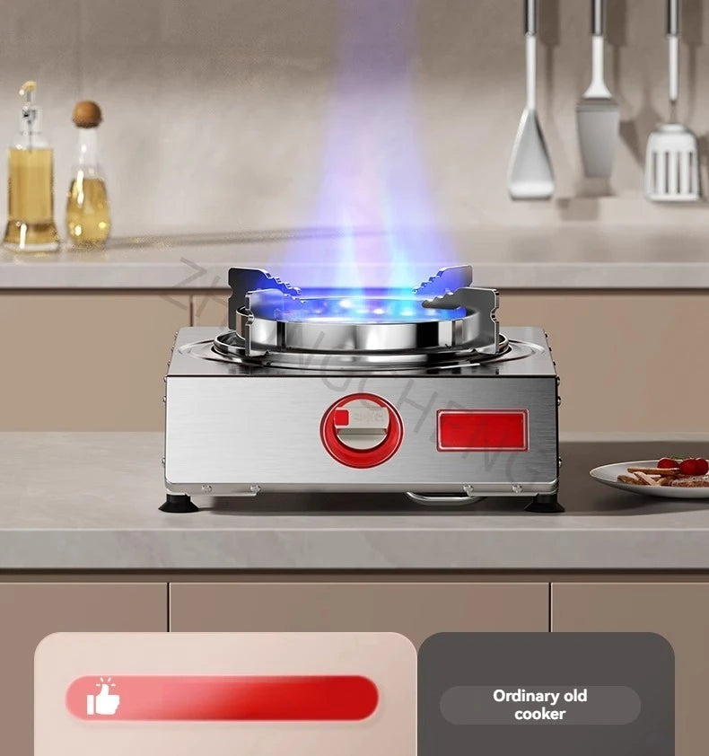5.2KW Liquefied Gas Stove Range Single-range Energy-saving Flameout Protection Fierce Fire Stove.