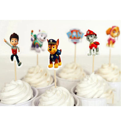 PAW Patrol Geburtstag Party Dekoration Neue Version Ballon Set Einweg Geschirr Kid Event Liefert Banner Hintergrund Geschenk
