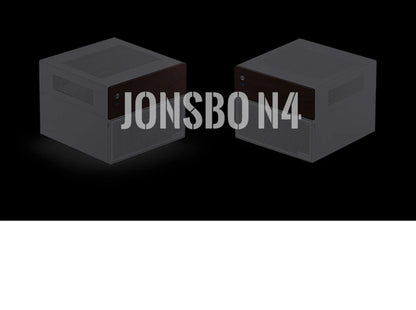 JONSBO N4 NAS Mini Case ITX/M-ATX Motherboard SFX Power 6 Large and 2 Small Hard Disk Bit Home Office Server PC Chassis