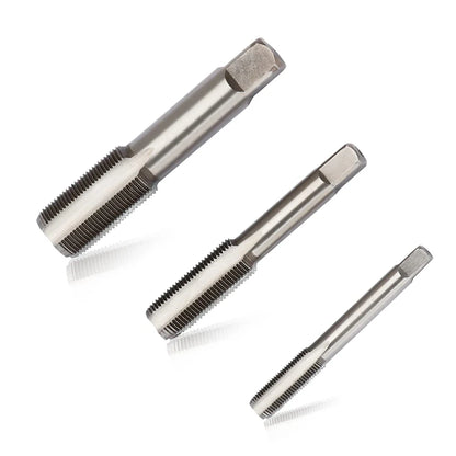 Rimoody 110-teiliges Gewindebohrer- und Sterbenlagerstahl-Titan-Werkzeugset, metrische und standardmäßige Gewindebohrer- und Matrizenhalter, Werkzeug- und Autoreparatur-Werkzeug-Set-Box