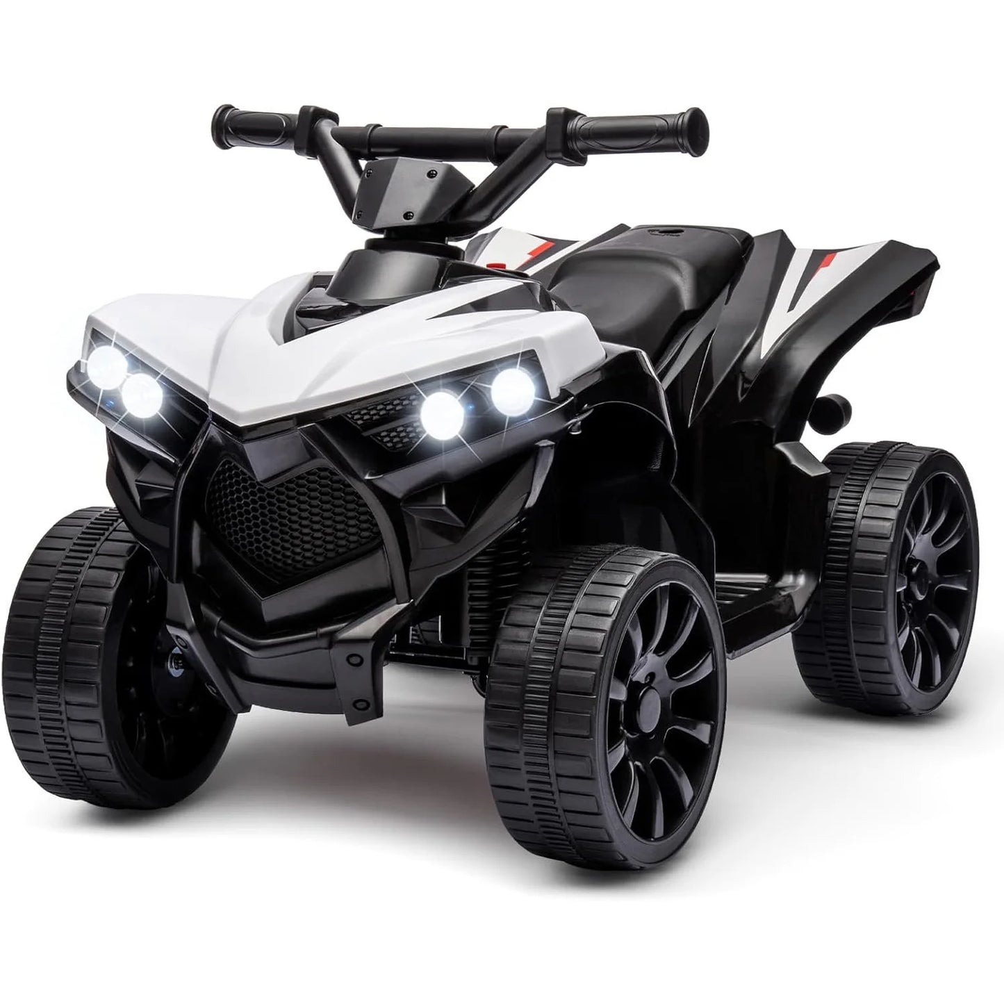 6V Electric Quad For Kids, Electric Car With LED Lights And Music, 1.5-3 km/h, Horn, ATV For Children, Perfect Gift For Kids.