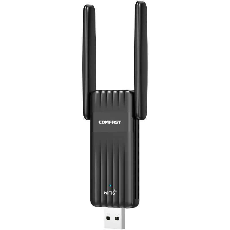 COMFAST 900Mbps WiFi 6 BT 5.3 USB Adapter Dual Band 2.4/5G RTL8851BU Wireless Free Drive Network Card For Laptop PC Win 10/11.
