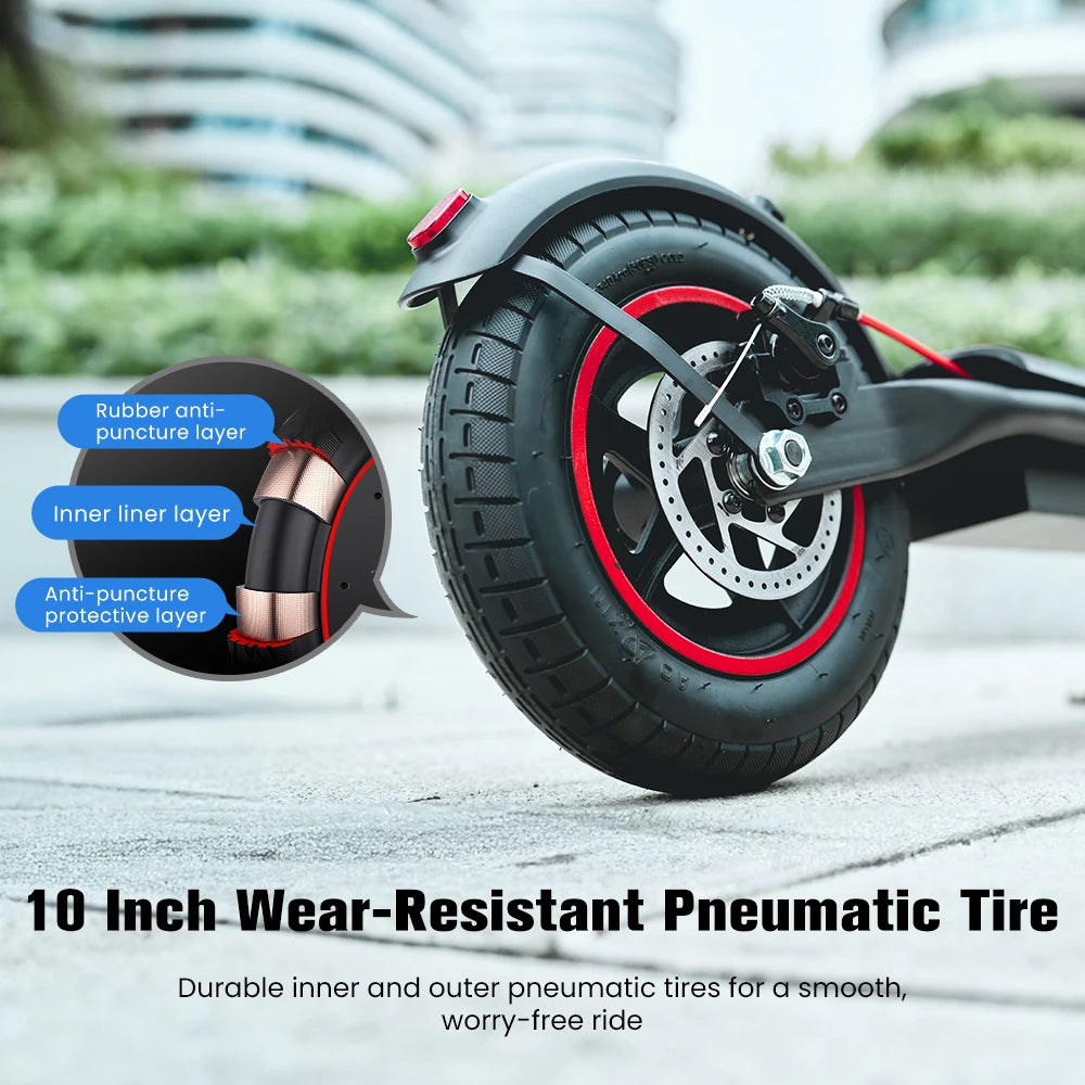 IScooter W6 Adult E-scooter 500W Motor 36V 7.8Ah Battery 35km/h Max Speed Support APP 30km Long Range City Electric Scooters.