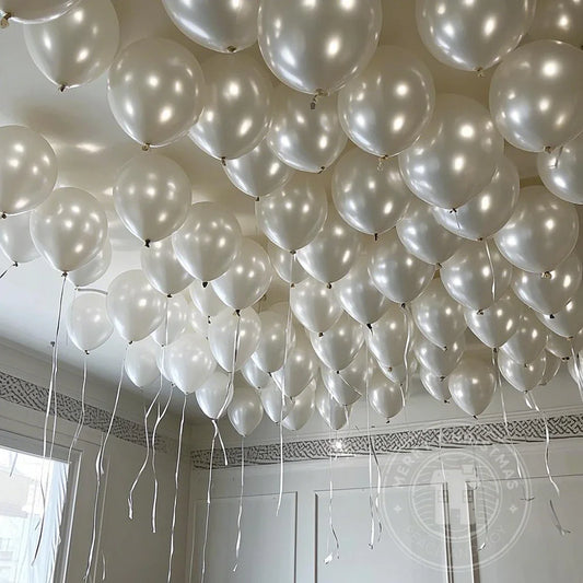 50 Stücke Latex Perle Weiße Luftballons Hochzeit Geburtstag Party Dekoration Aufblasbare Luft Gold Ballon Schwarz Ballon Rosa Balon Roten Ball.