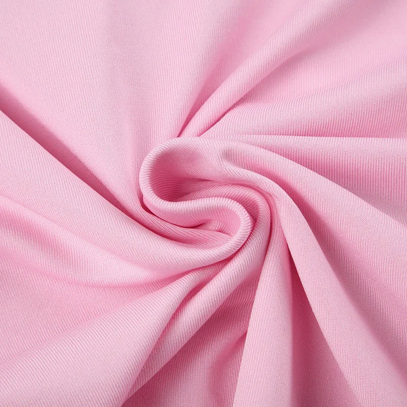 Fashion Solid Sexy Bodysuits Women Elegant Streetwear Long Sleeve Casual Slim Sheath Rompers Cross Folds T Shirts Tops.