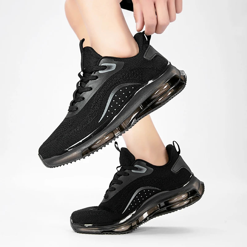 2025 Casual Shoes Breathable and Anti slip Walking Shoes Men's Shoes Outdoor Comfortable and Fashionable Lace up Running Shoes.