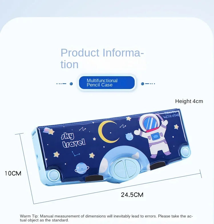 Astronaut multifunktion ale Büro Briefpapier Box Grundschule Schüler große Kapazität Feder mäppchen Cartoon Geschenk 6-teiliges Set