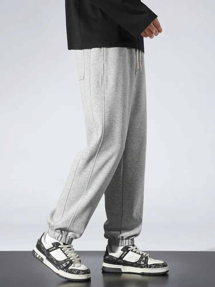 Winter Warm Jogger Pants Men/Women Unisex Style Home Basic Sweatpants Fleece Lined Thermal Sport Pants.