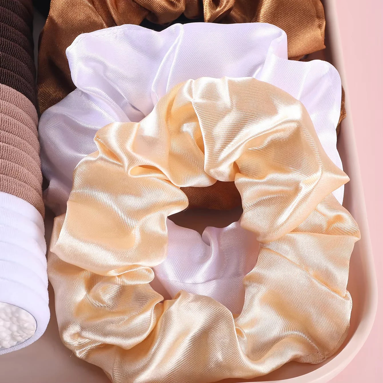 1109Pcs Hair Accessories Set for Women Seamless Ponytail Holders Scrunchies Elastic Hair Ties Girls Variety Hair Bands.