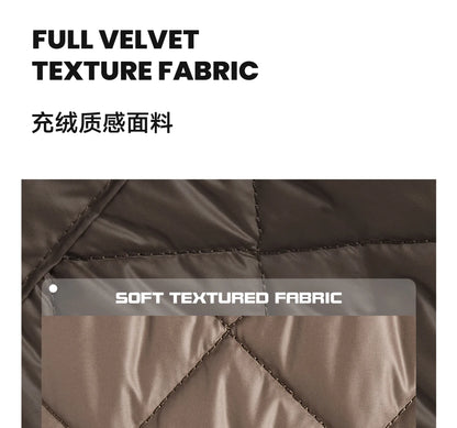 LEE Large Soft Puffer Bag Women Big Size College Students Laptop Book Quilted Tote Bag Lady Down-filled Shopping School Bags