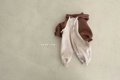 Baumwoll-Stram pler mit Kapuze für Jungen und Mädchen, perfekt für Herbst und Frühling.