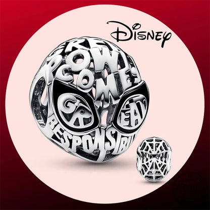 New fashion 100% S925 sterling silver Disney All-Star pendant beads, suitable for the original Pandora bracelet, women's fashion