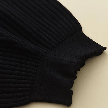 Bear Leader Bow Baby Sweatshirt + Pants 2pcs Set New Children Knitting Outfit for 2-6Years Kids Tracksuit Winter Girls Clothes.