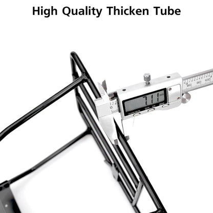 Electric Scooter Rear Rack Solid Bearing Scooter Luggage Cargo Rack Solid Steel Carrier Rack Replacement for Xiaomi M365 1S Pro.