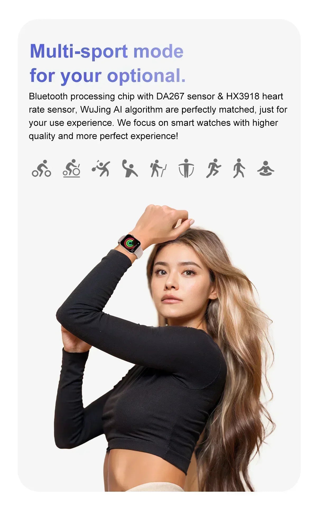 New Watch Series 10 Mini For Apple Watch 10 SmartWatch Men 3D Surround Music Video NFC Bluetooth call smartwatch For Android l0S.