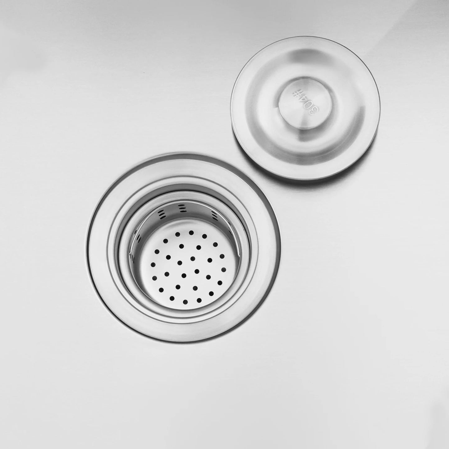 Rechteckiges Unterbau-/Topmount-Waschbecken mit schalldichten Pads, Doppelschüssel-Küchenspüle aus Edelstahl, Badezimmerwaschbecken ﻿