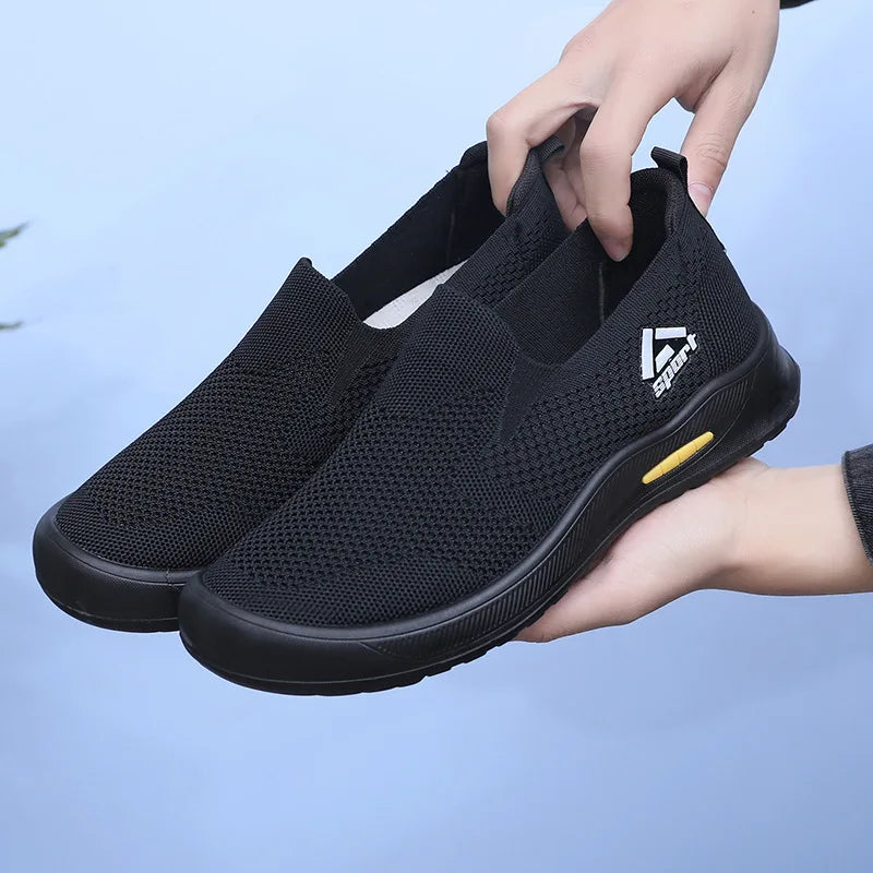 Bebealy Women's Sneaker Men Flat Shoes Casual Nonslip Men Shoes Outdoor Soft Comfortable Home Shoes Comfortable Slip-on Men Shoe.