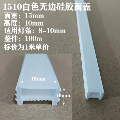 Flexible Embedded LED Neon Tube Silica Gel Covering Silicone Diffuse Channel DIY Outdoor Waterproof Strip Light WS2812B WS281