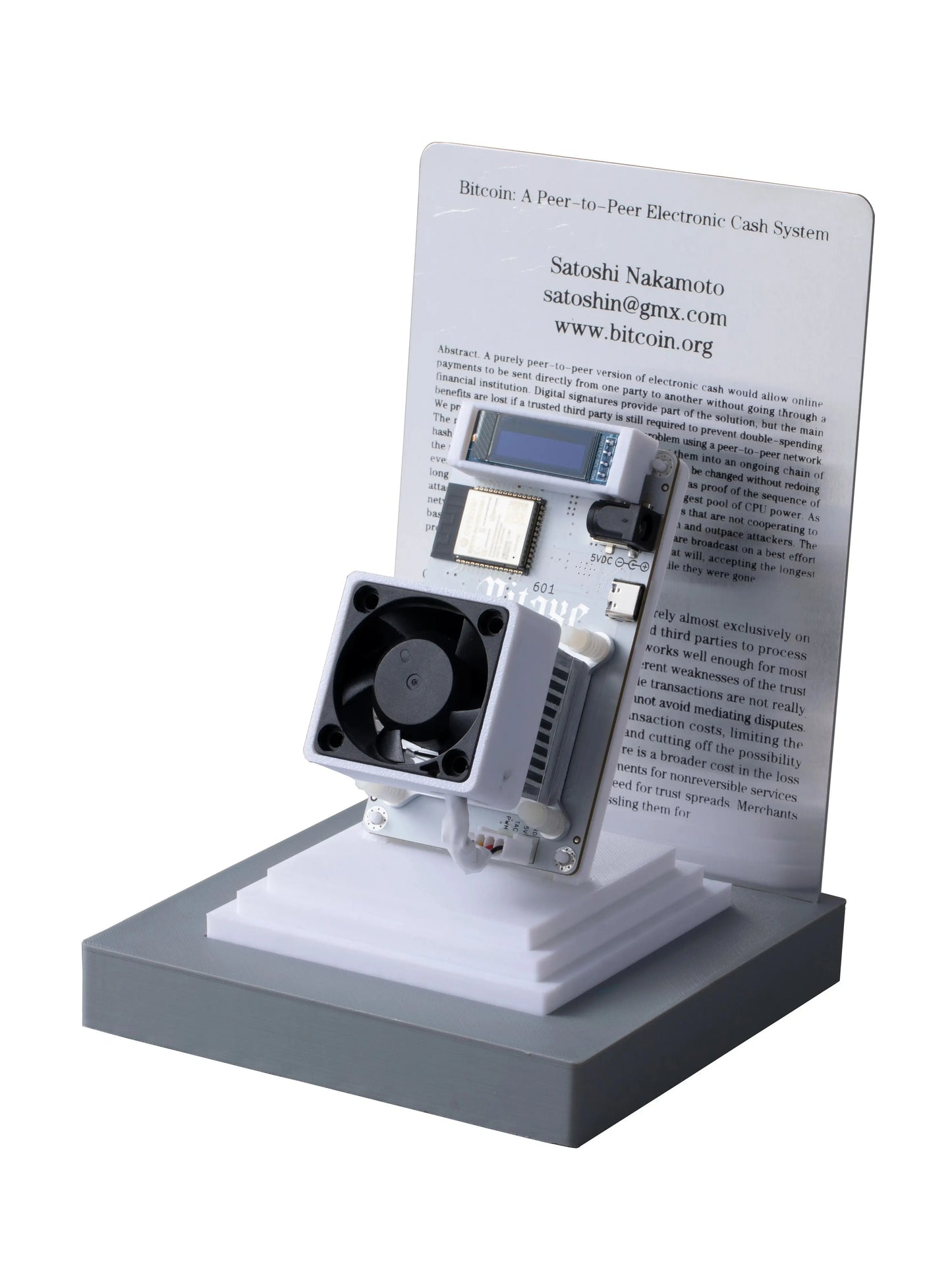 Factory wholesale 2025 Latest Bitaxe Gamma 601 1.2th/s 18W Open Source Bitcoin Miner With Power Supply.