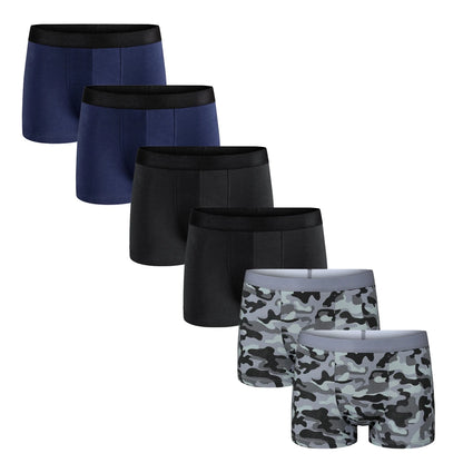 6 stücke Pack 2024 Männer Höschen Baumwolle Unterwäsche Männlich Marke Boxer Und Unterhose Für Homme Luxus Set Shorts Box Slip kit
