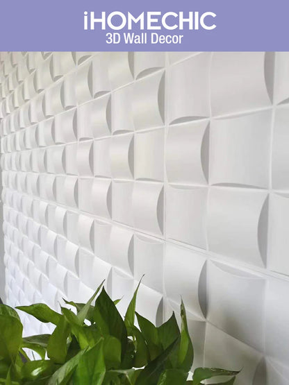 30x30cm 3D Wall Panel Geometric solid 3d Stone brick Living Room TV Background Decal Tile Mold 3D wall sticker bathroom kitchen