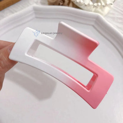 Matte Flower Hair Grips Set for Women Fairy Style Fresh Sweet Headwear for Updo Hairdo Back of Head Hair Accessories.