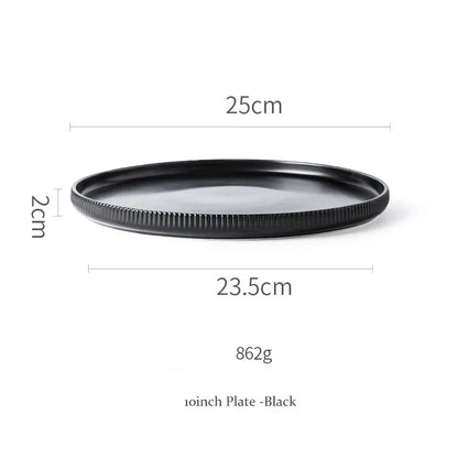 KINGLANG Nordic Creative Ceramics Plates matte glazed bowl Dishes Individual  Ins style Dishes Bowl Household Tableware.