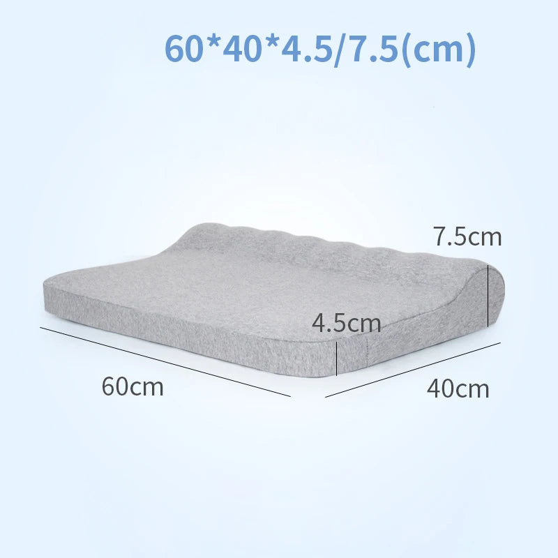 New Natural Latex Pillow with Organic Cotton Cover Standard Size Soft Pressure Relief Neck Pain Relief Bed Pillow for Side Queen.