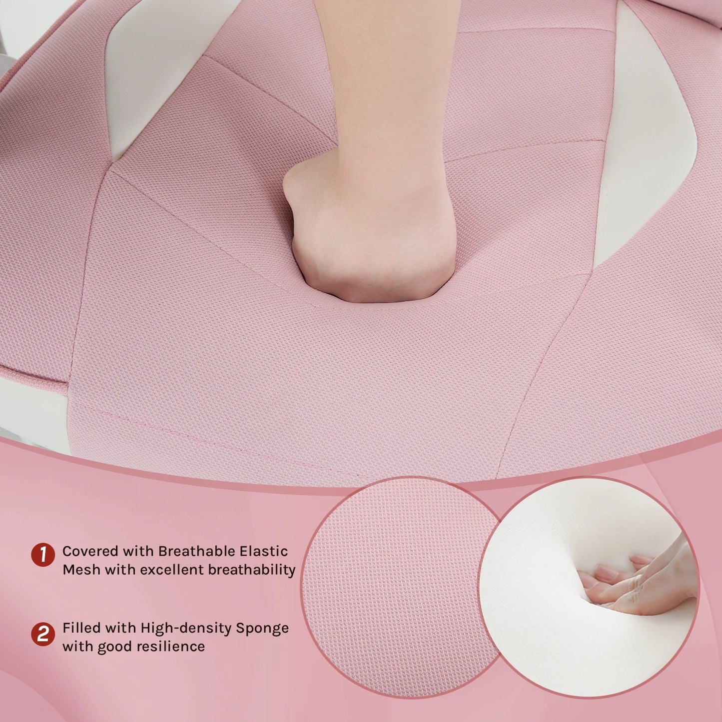 Ergonomisches Design, Gaming-Stuhl, Gamer-Sessel, Büro-Computerstuhl, Neigungsmechanismus, höhenverstellbar, 360° °   Drehbare hohe Rückenlehne