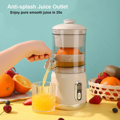 Electric Orange Juicer Portable 600ml Original Citrus Fruit Juice Extractor Lemon Squeezer Machine Smoothie Blender USB Charge.