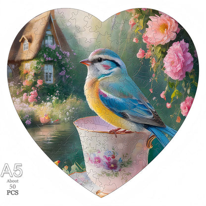 Wooden Animal Jigsaw Puzzle for Adults Kids Toy Circular Puzzle Puzzles Set Birthday Gift Brain Teaser Family Interactive Game