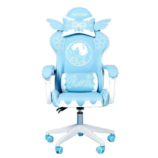 Niedliche elektronische Musik Mädchen rosa Shilla Gaming Stuhl Home Office lässig Computer Stuhl heben rotierenden Cartoon Cartoon Stuhl