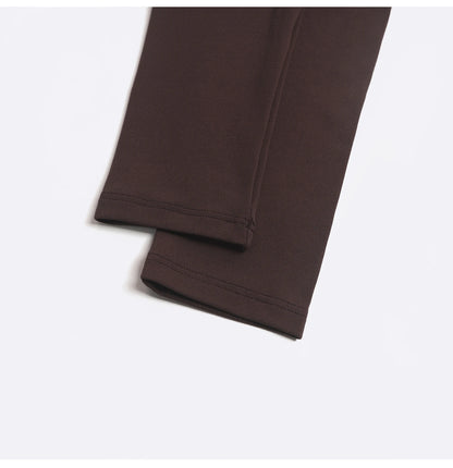 SOISOU 5 Colors Half-High Collar Slim Fit Yoga Top Women's Pilates Pullover Sports Long Sleeve High Elastic Fitness T Shirt.