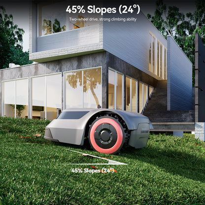 【Code:DEBS55】C-TOF Roboter-Rasenmäher Redkey MGC800 Rasenmäher-Roboter, Kabelbrucherkennung, Kletterkapazität, 45 % App-Steuerung, Mähroboter