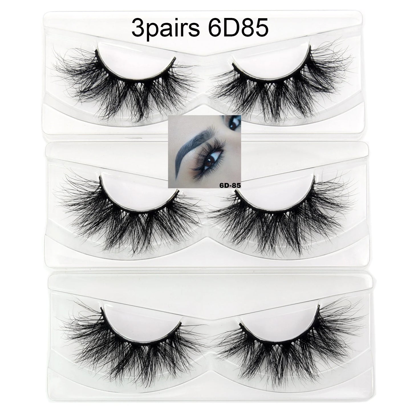 Visofree Eyelashes 3D Mink Lashes High Volume Handmade Mink False Eyelashes Thick Full Strip Lashes Cruelty Free cilios posticos