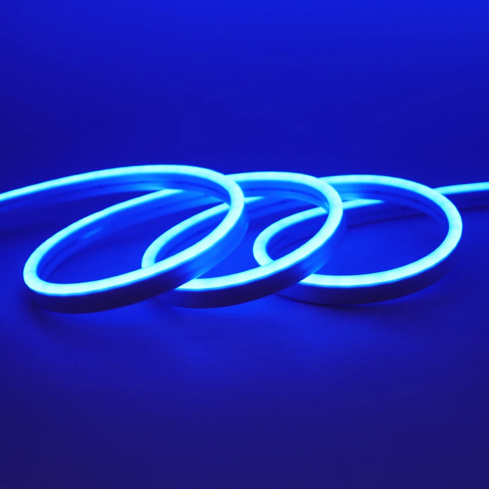 IP67 Waterproof DC 24V Neon Strip TV BackLight White/Blue/Pink/Yellow/Green Home Decor Silicon Tube LED Light 1M 5M 10M 20M.