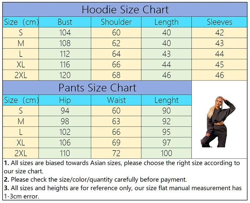2025 Autumn Winter Women Sweatshirt Set Solid Color Casual Simple Hooded 2 Piece Outfit Set Fashion Gym Jogging  Woman Pant Sets.
