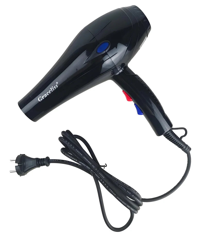 For hairdresser and hair salon long wire EU Plug Real 2100w power professional blow dryer salon Hair Dryer hairdryer