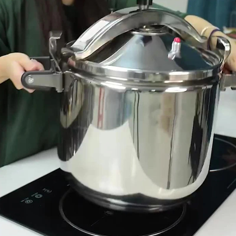304 Stainless Steel Pressure Cooker Small Household Mini Explosion-proof Pressure Cooker Gas Induction Cooker Universal.