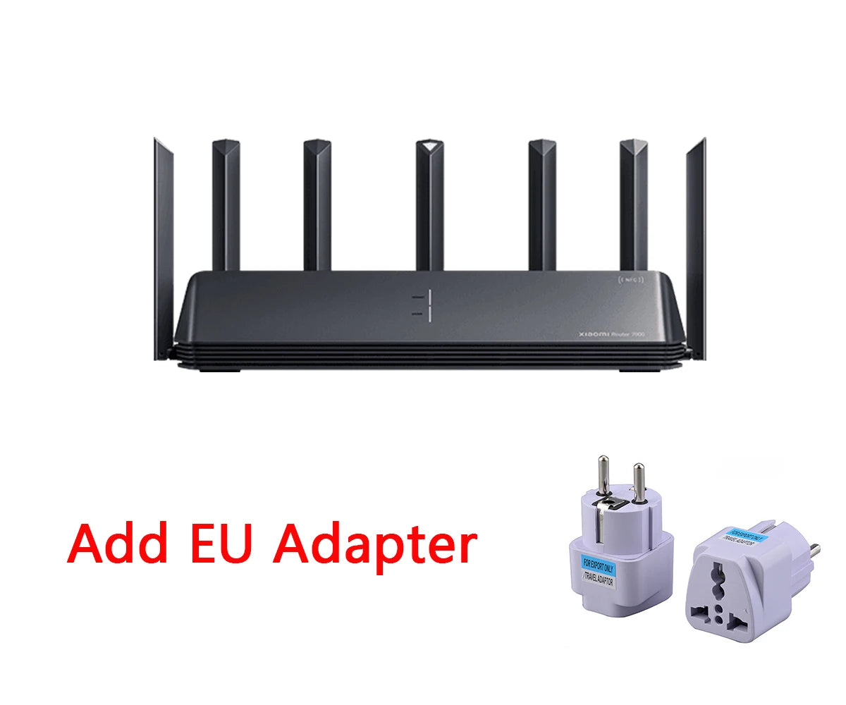 Original Xiaomi Mi Router BE7000 Tri-Band WiFi Repeater VPN 1GB Mesh USB 3.0 IPTV 4 X 2.5G Ethernet Ports Modem Signal Amplifier
