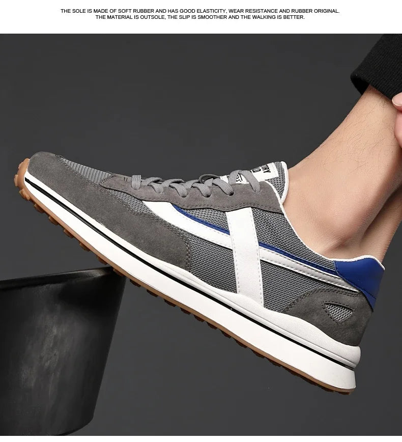 High Quality Flat/6/8 Cm Men Elevator Sneakers Summer Casual Trainers Height Increase Shoes Mesh Student Running Men Lift Shoes