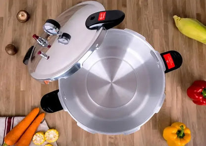 Pressure Cooker Commercial Explosion-proof Soup Pot Stew Pot Distiller Kitchen Cookware Cooking Tool Gas Stove Cooker Steamer.