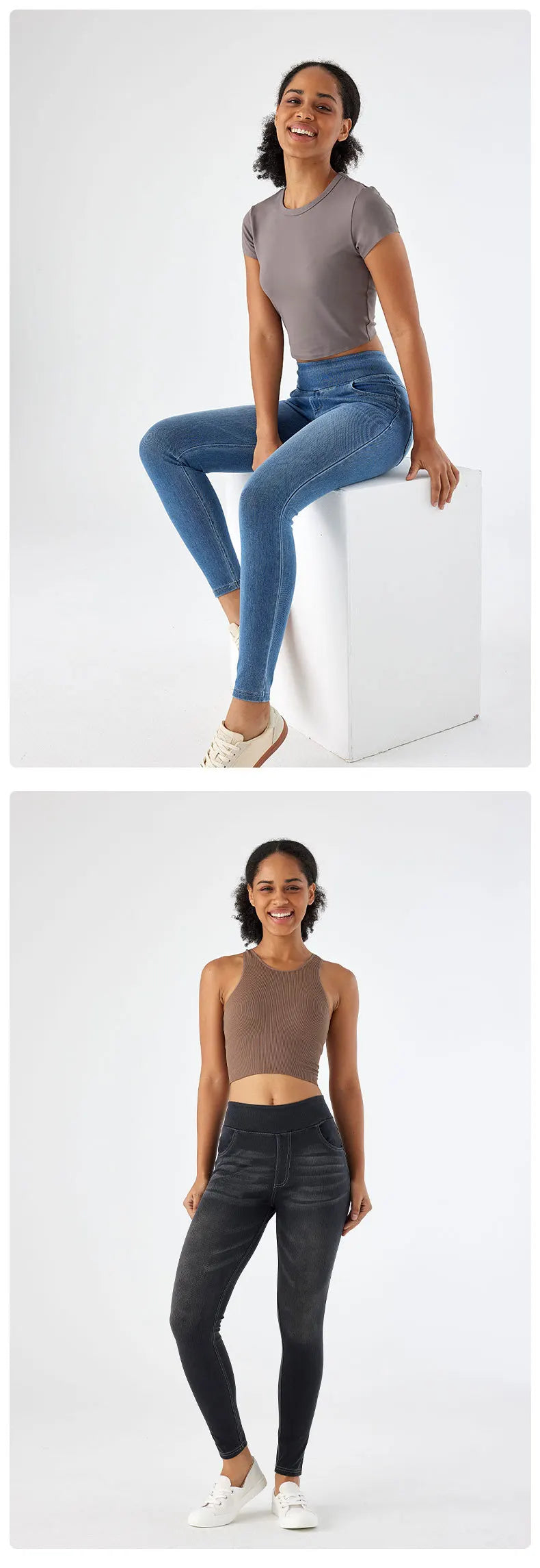 Jeans Women Denim Pant Long Pants Yoga Slim Mom Jeans High Waist Sheath Trousers Casual Pocket Y2k Streetwear Elegant Work 2025.