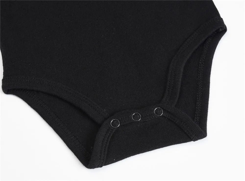 3 Teile/los Baby Junge Mädchen Body Weiß Schwarz Grau Design 100 % Baumwolle Kleidung Frühling Herbst Neugeborenen Overall.